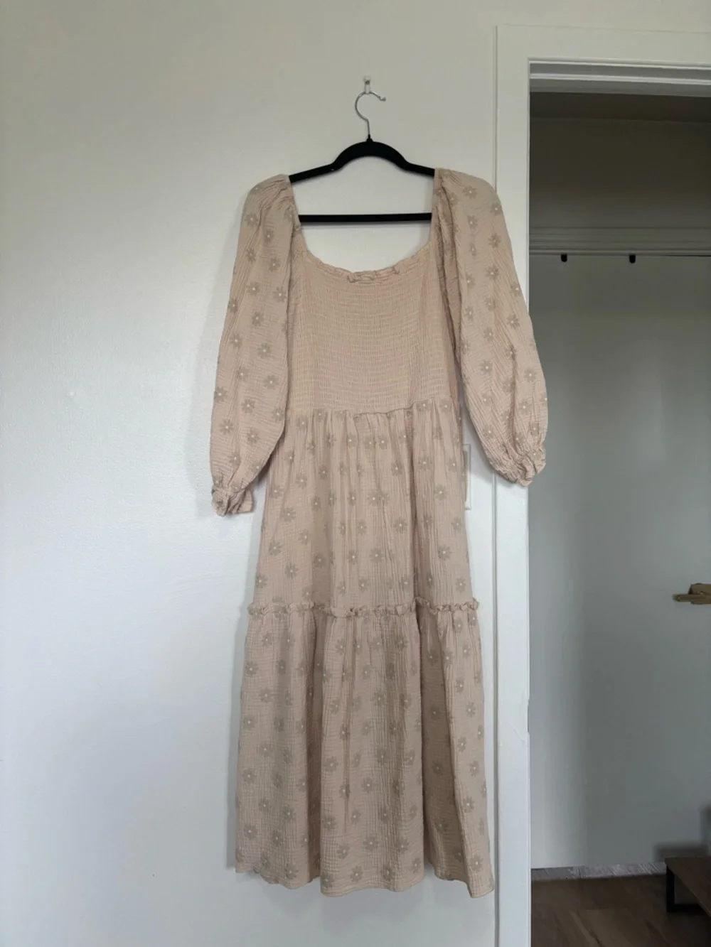 Amazon Floral Cotton Midi Dress - Picture 7 of 7